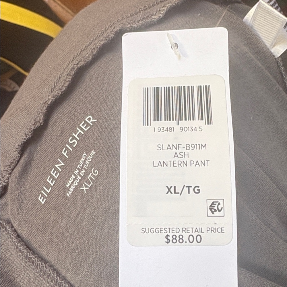 Eileen Fisher Sleep - grey pants - TAGS STILL ON - BRAND NEW!!